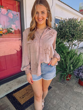 Load image into Gallery viewer, STARRY NIGHT MAUVE TOP
