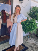 Load image into Gallery viewer, TWO FACED MAXI DRESS
