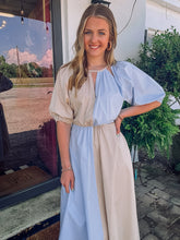 Load image into Gallery viewer, TWO FACED MAXI DRESS
