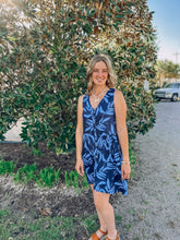 Load image into Gallery viewer, MAKE IT YOUR OWN NAVY/LIGHT BLUE DRESS
