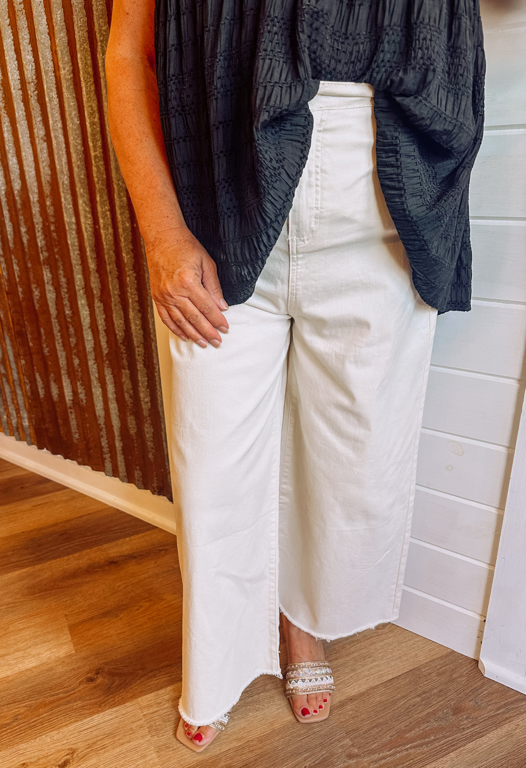 CREAMY LIKE COFFEE CREAMER JEANS